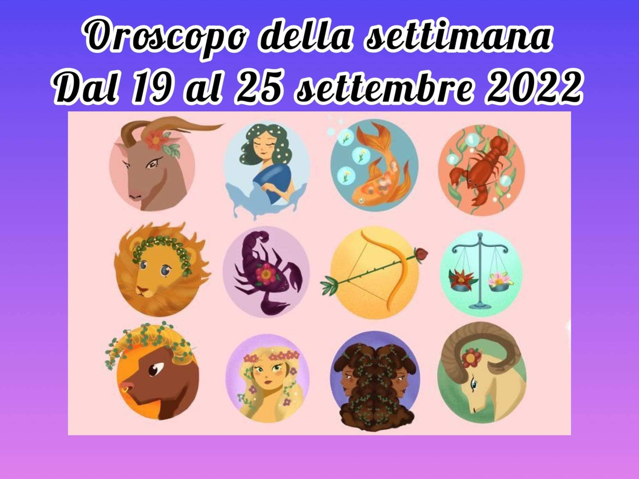 L'Oroscopo Di Regina Della Settimana Dal 19 Al 25 Settembre 2022