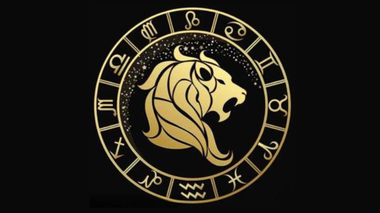 leone in mezzo ad altri segni zodiacali