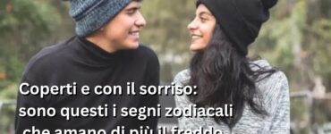 coperti e con il sorriso